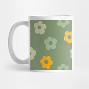 Chunky Retro Flowers - Garden Combo Mug